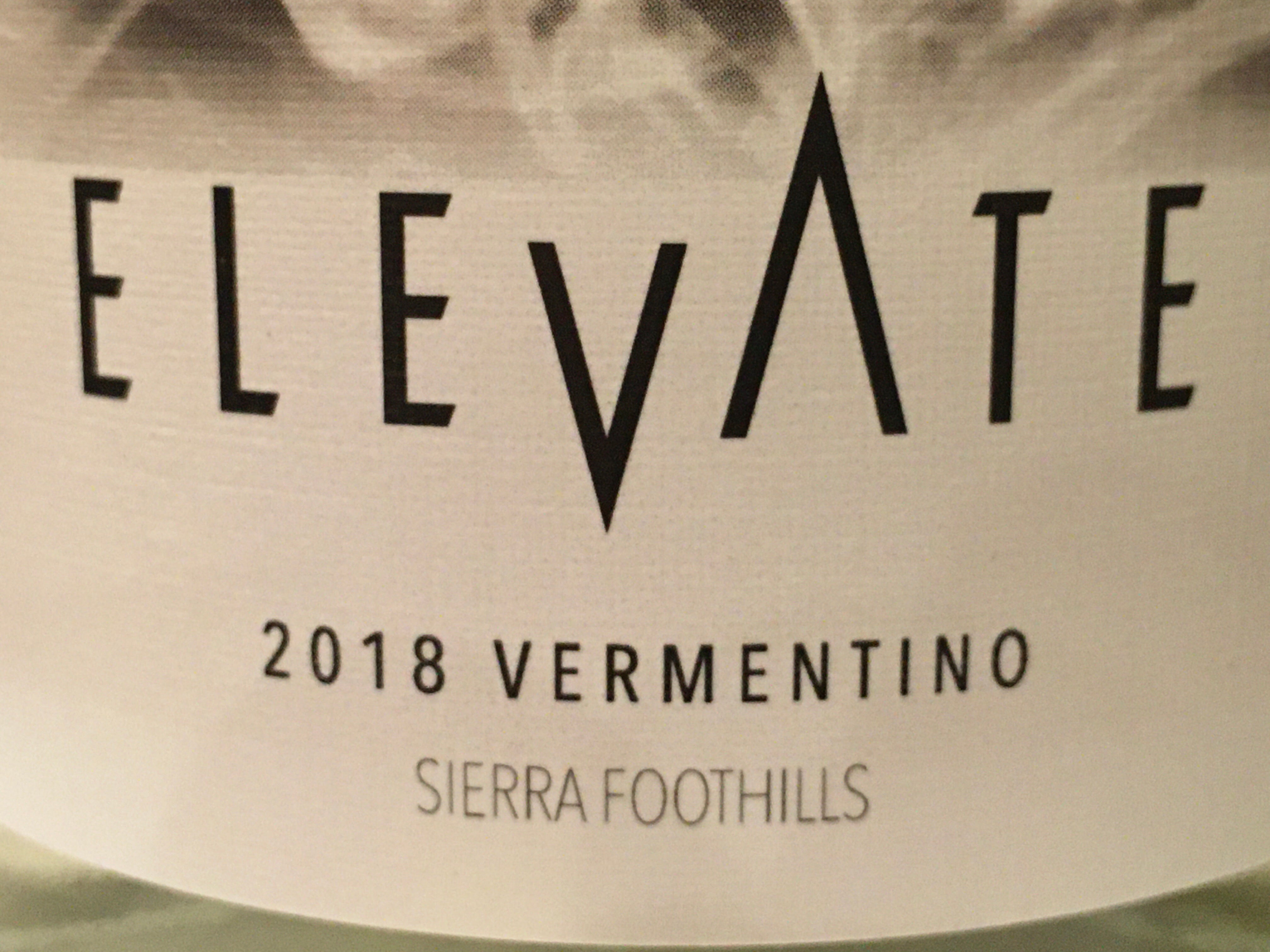 2018 ELEVATE VERMENTINO